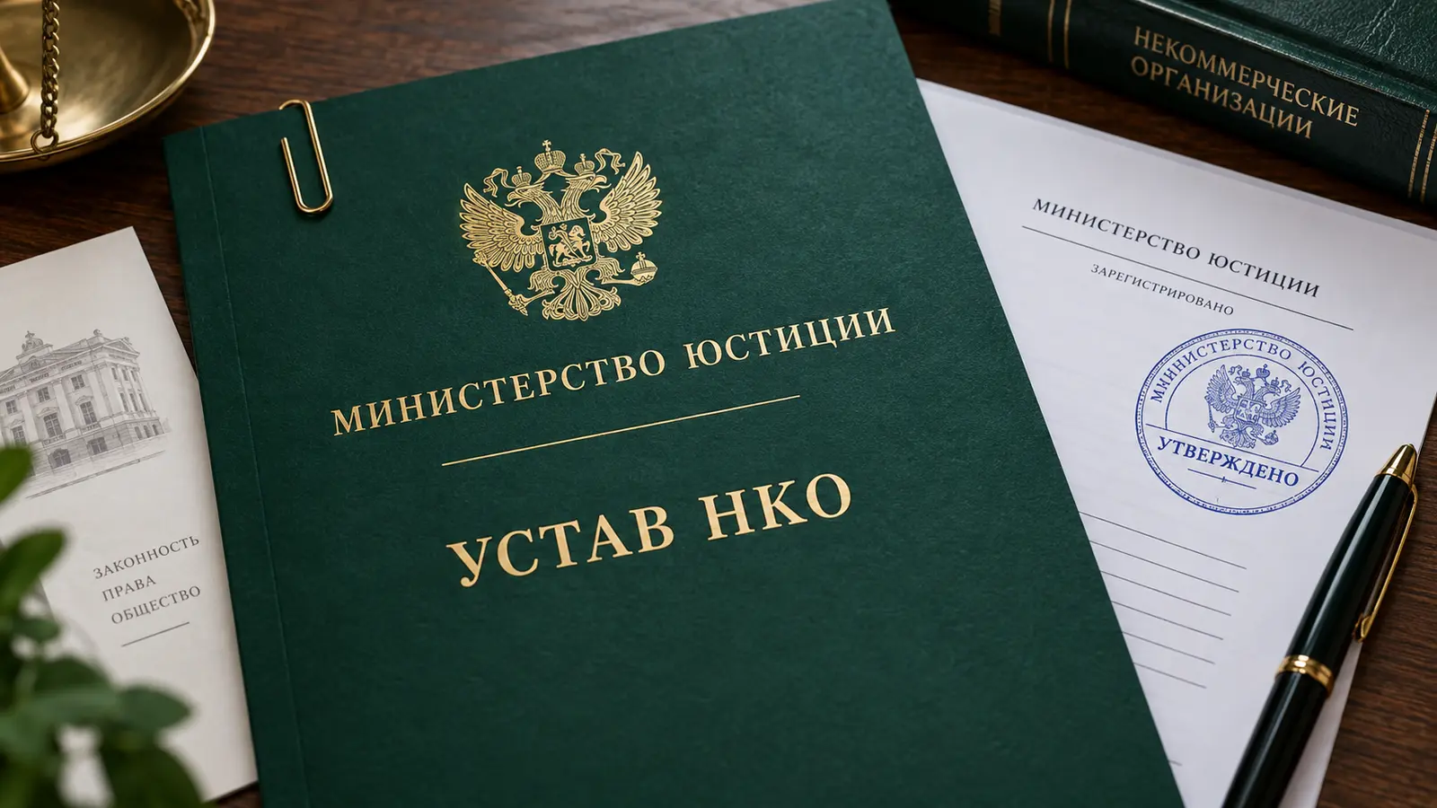 Устав НКО и документы Министерства юстиции