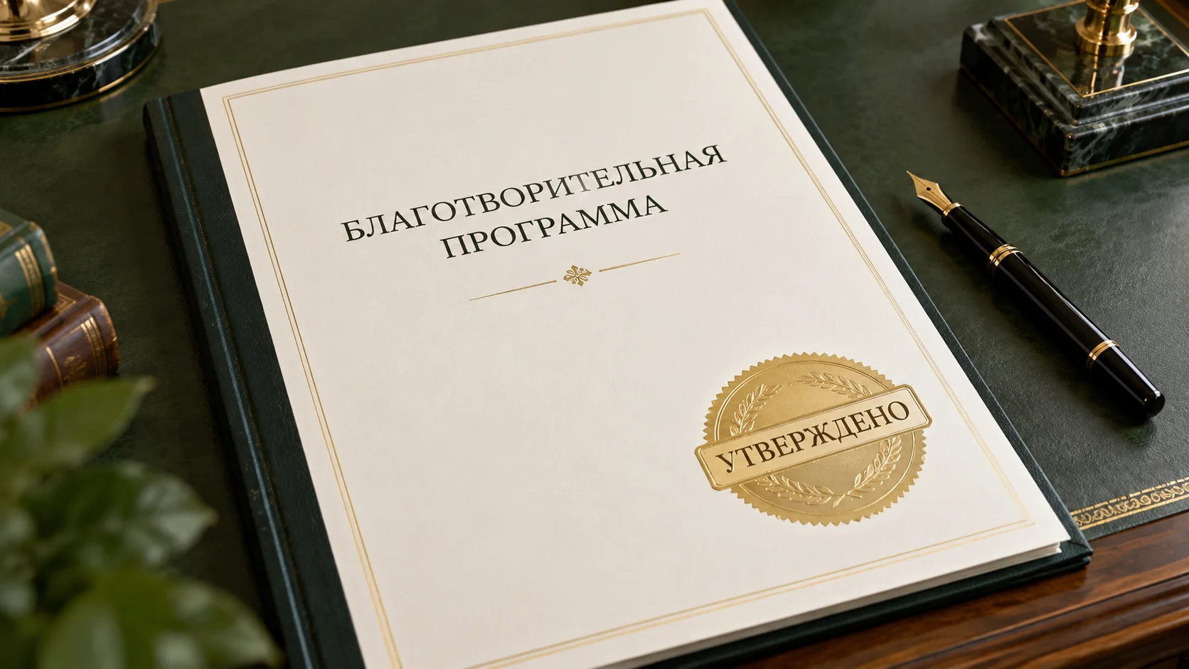 Документы благотворительного фонда и договор пожертвования