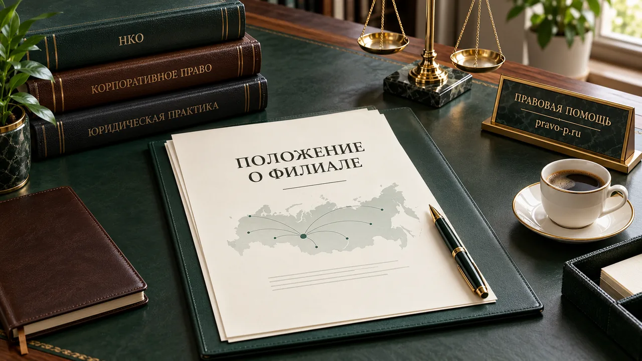 Положение о филиале некоммерческой организации