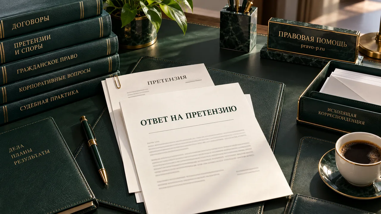 Ответ на претензию поверх претензии